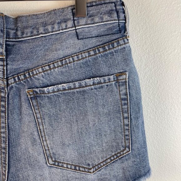 Free People We The Free High Rise Button Front Cutoff Shorts Size 29 - Picture 9 of 9